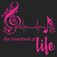 the heartbeat of life  - Fan Favorite Tee Design