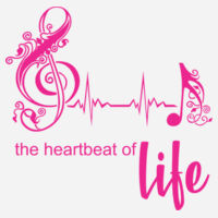 the heartbeat of life  - Toddler Fan Favorite Tee Design
