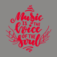 Music is the Voice of the Soul - Fan Favorite &#153; Blend Tee Design