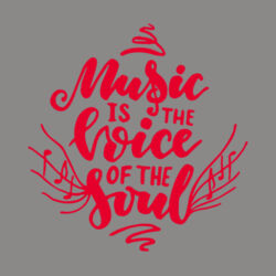 Music is the Voice of the Soul - Fan Favorite &#153; Blend Tee Design