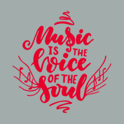 Music is the Voice of the Soul - Youth Fan Favorite Tee Design