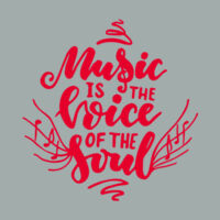 Music is the Voice of the Soul - Toddler Fan Favorite Tee Design