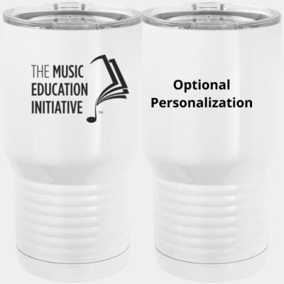 MEI Personalized  - 20 oz. Tall Stainless Steel Vacuum Insulated Tumbler White Thumbnail