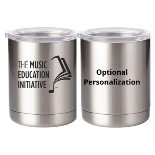 MEI Personalized  - 10 oz Silver Stainless Steel Short Tumbler Thumbnail