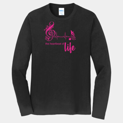 the heartbeat of life  - Long Sleeve Fan Favorite Tee Thumbnail