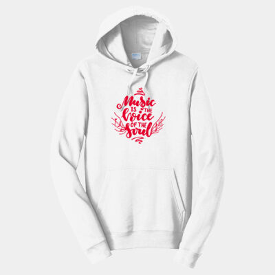 Music is the Voice of the Soul - Fan Favorite Fleece Pullover Hooded Sweatshirt Thumbnail