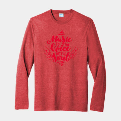 Music is the Voice of the Soul - Long Sleeve Fan Favorite &#153; Blend Tee Thumbnail