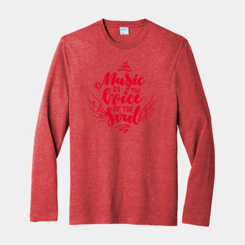 Music is the Voice of the Soul - Long Sleeve Fan Favorite &#153; Blend Tee Thumbnail