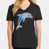 Ladies Core Cotton V-Neck Tee Thumbnail