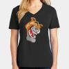 Ladies Core Cotton V-Neck Tee Thumbnail