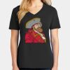 Ladies Core Cotton V-Neck Tee Thumbnail