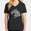 Ladies Core Cotton V-Neck Tee Thumbnail
