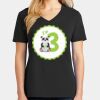 Ladies Core Cotton V-Neck Tee Thumbnail