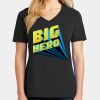 Ladies Core Cotton V-Neck Tee Thumbnail