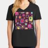 Ladies Core Cotton V-Neck Tee Thumbnail