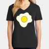 Ladies Core Cotton V-Neck Tee Thumbnail